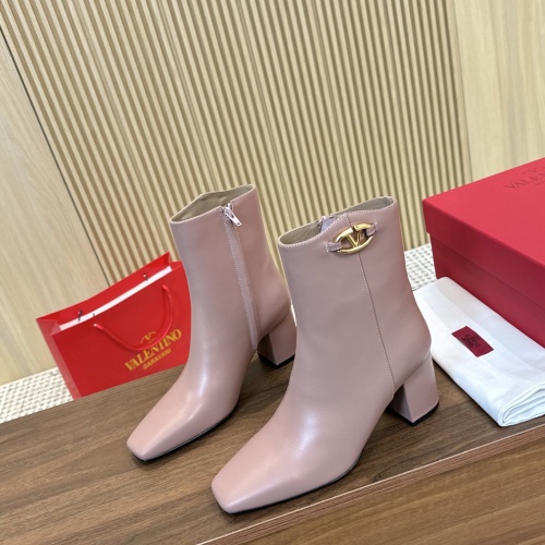 Replica Valentino Boots For Women #1259115, $128.00 USD, [ITEM#1259115], Replica Valentino Boots outlet from China