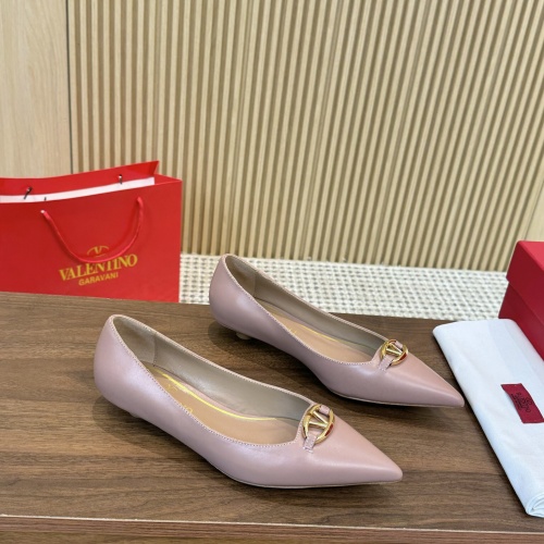 Replica Valentino Flat Shoes For Women #1259153, $102.00 USD, [ITEM#1259153], Replica Valentino Flat Shoes outlet from China