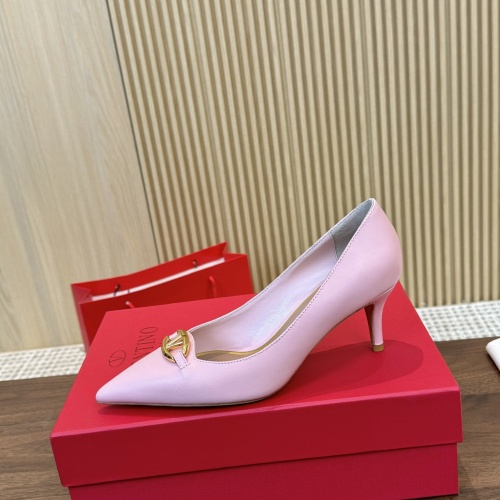 Replica Valentino High-Heeled Shoes For Women #1259171 $102.00 USD for Wholesale