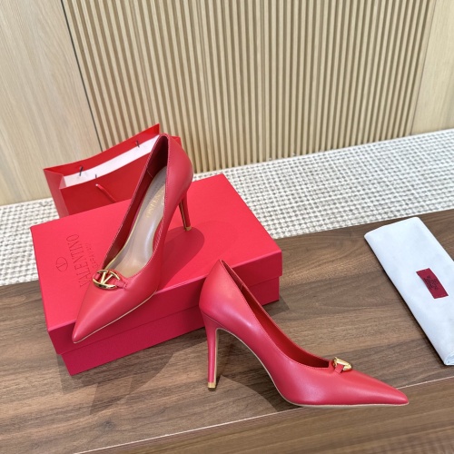 Replica Valentino High-Heeled Shoes For Women #1259176, $102.00 USD, [ITEM#1259176], Replica Valentino High-Heeled Shoes outlet from China