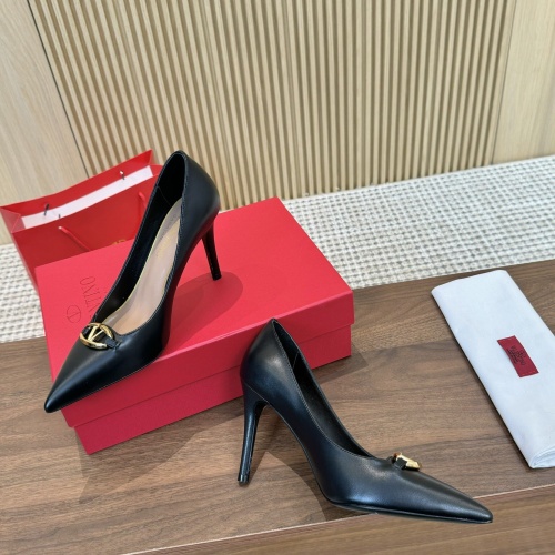 Replica Valentino High-Heeled Shoes For Women #1259178, $102.00 USD, [ITEM#1259178], Replica Valentino High-Heeled Shoes outlet from China