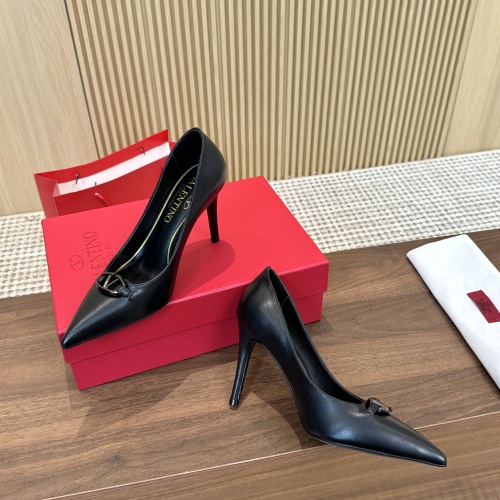 Replica Valentino High-Heeled Shoes For Women #1259180, $102.00 USD, [ITEM#1259180], Replica Valentino High-Heeled Shoes outlet from China