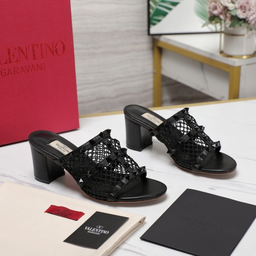 Replica Valentino Slippers For Women #1259186 $102.00 USD for Wholesale