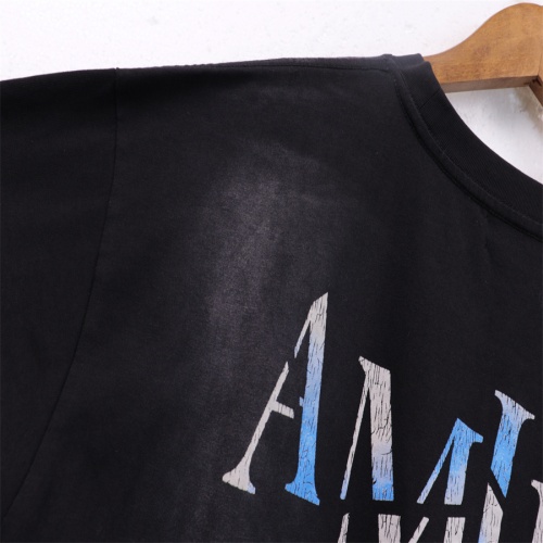 Replica Amiri T-Shirts Short Sleeved For Unisex #1259198 $36.00 USD for Wholesale