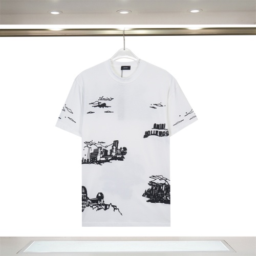 Replica Amiri T-Shirts Short Sleeved For Unisex #1259199, $34.00 USD, [ITEM#1259199], Replica Amiri T-Shirts outlet from China