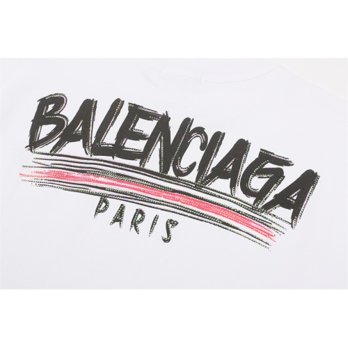 Replica Balenciaga T-Shirts Short Sleeved For Unisex #1259201 $36.00 USD for Wholesale