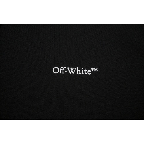 Replica Off-White Hoodies Long Sleeved For Unisex #1259219 $45.00 USD for Wholesale