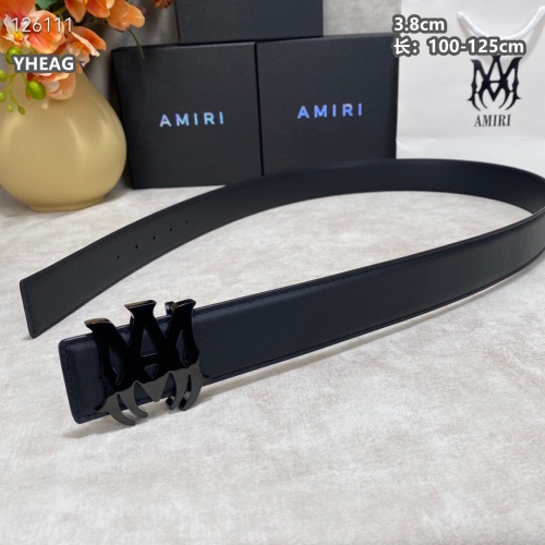 Replica Amiri AAA Quality Belts For Men #1259316 $68.00 USD for Wholesale