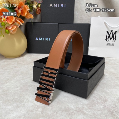 Replica Amiri AAA Quality Belts For Men #1259326 $68.00 USD for Wholesale