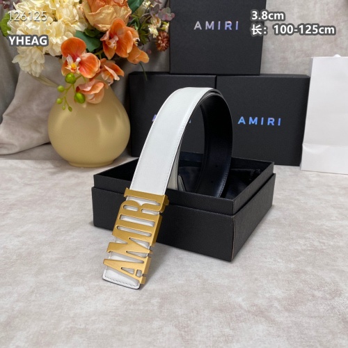 Replica Amiri AAA Quality Belts For Men #1259329 $68.00 USD for Wholesale