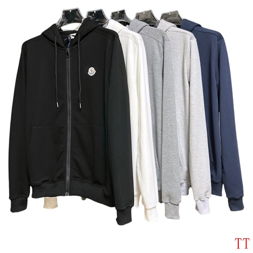 Replica Moncler Hoodies Long Sleeved For Men #1259337 $45.00 USD for Wholesale