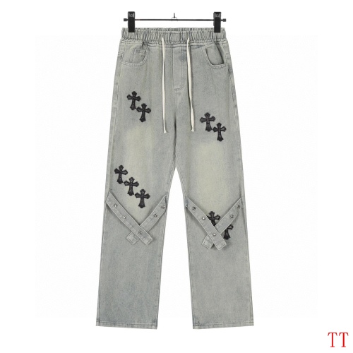 Replica Chrome Hearts Jeans For Men #1259385, $48.00 USD, [ITEM#1259385], Replica Chrome Hearts Jeans outlet from China