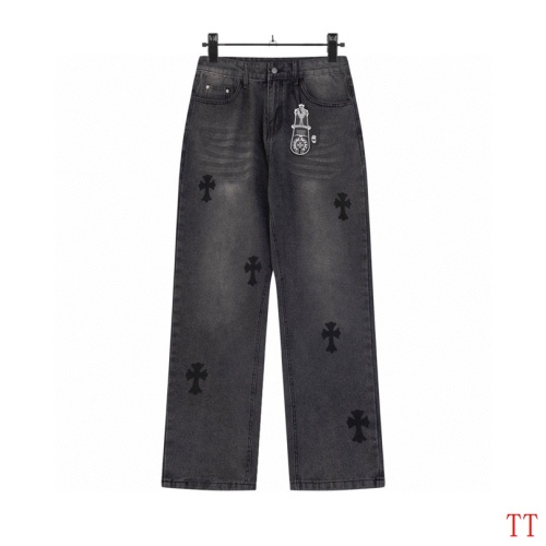 Replica Chrome Hearts Jeans For Men #1259392, $48.00 USD, [ITEM#1259392], Replica Chrome Hearts Jeans outlet from China