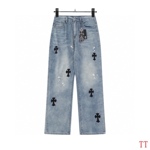 Replica Chrome Hearts Jeans For Men #1259394, $48.00 USD, [ITEM#1259394], Replica Chrome Hearts Jeans outlet from China