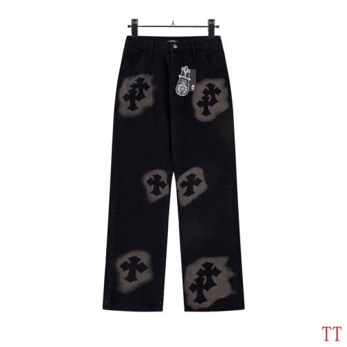 Replica Chrome Hearts Jeans For Men #1259395, $48.00 USD, [ITEM#1259395], Replica Chrome Hearts Jeans outlet from China