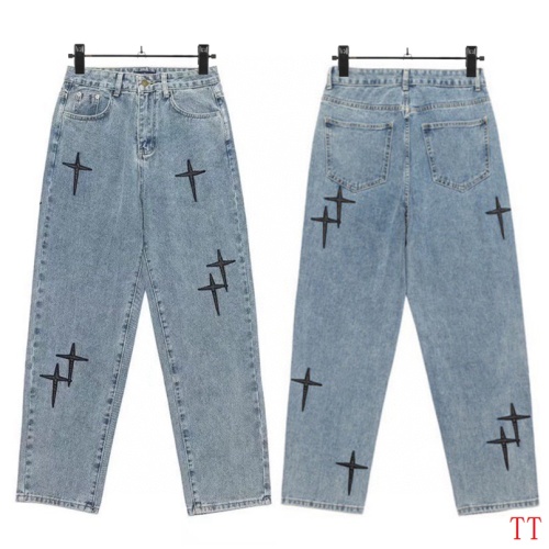 Replica Chrome Hearts Jeans For Men #1259396, $45.00 USD, [ITEM#1259396], Replica Chrome Hearts Jeans outlet from China