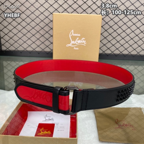 Replica Christian Louboutin CL AAA Quality Belts For Men #1259422 $98.00 USD for Wholesale