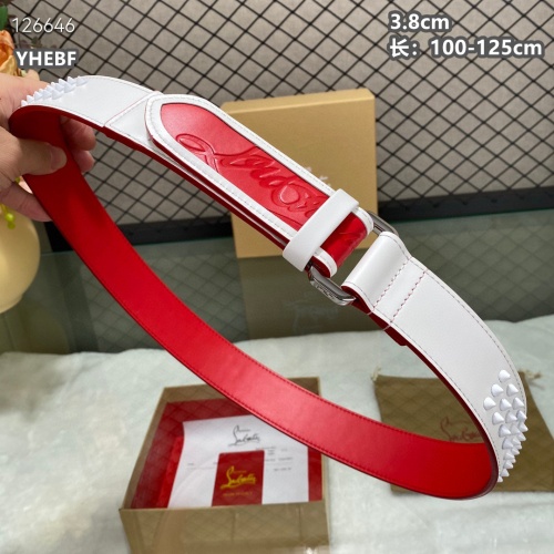 Replica Christian Louboutin CL AAA Quality Belts For Men #1259423, $98.00 USD, [ITEM#1259423], Replica Christian Louboutin CL AAA Quality Belts outlet from China