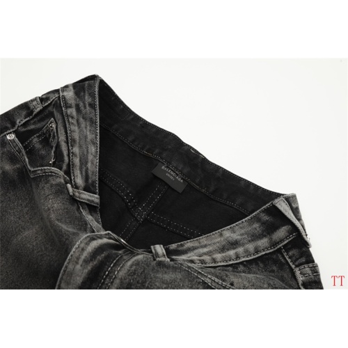 Replica Balenciaga Jeans For Men #1259438 $48.00 USD for Wholesale