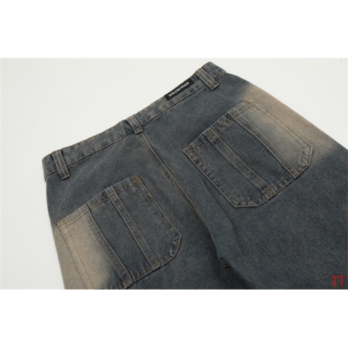 Replica Balenciaga Jeans For Men #1259439 $48.00 USD for Wholesale