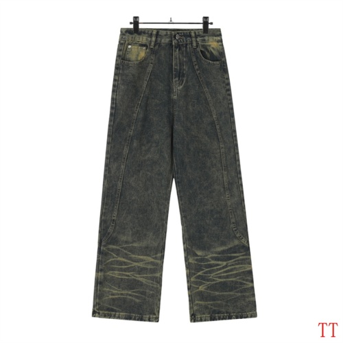 Replica Balenciaga Jeans For Men #1259440 $48.00 USD for Wholesale