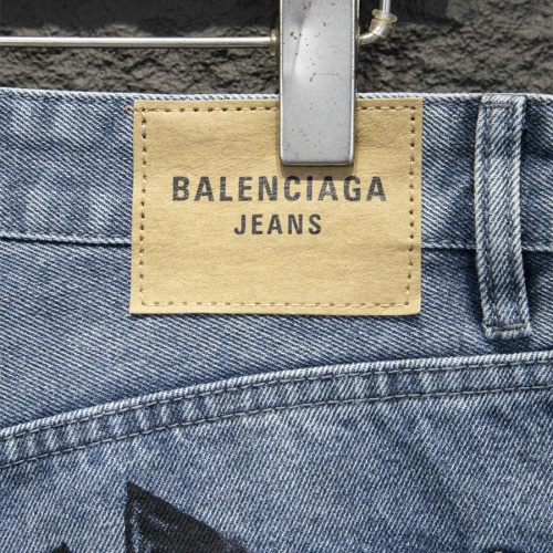 Replica Balenciaga Jeans For Men #1259491 $88.00 USD for Wholesale