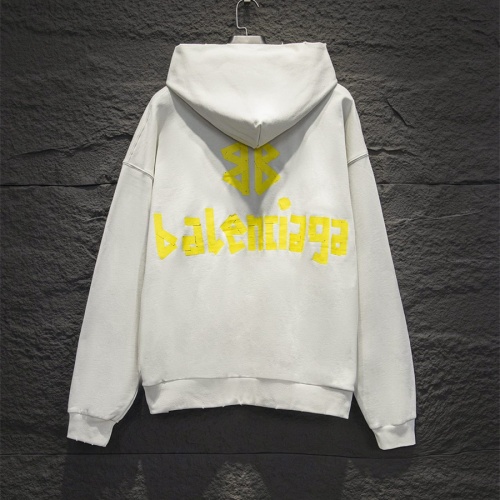 Replica Balenciaga Hoodies Long Sleeved For Unisex #1259495 $72.00 USD for Wholesale