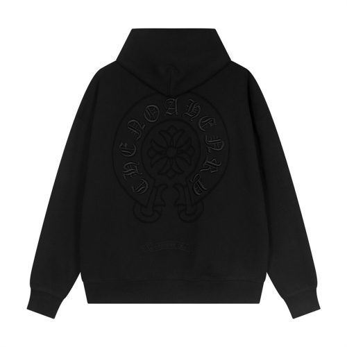 Replica Chrome Hearts Hoodies Long Sleeved For Unisex #1259593 $85.00 USD for Wholesale