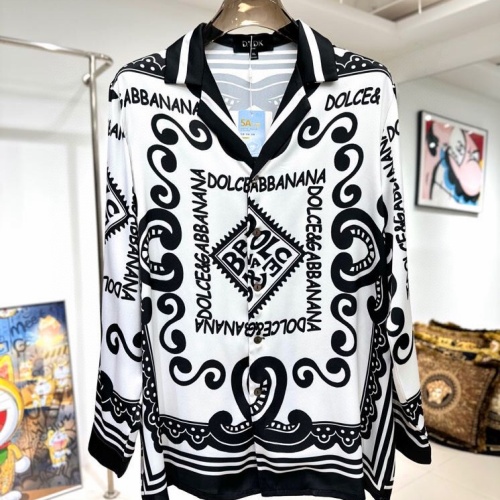 Replica Dolce & Gabbana D&G Tracksuits Long Sleeved For Men #1259634 $82.00 USD for Wholesale