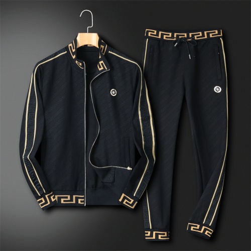 Replica Versace Tracksuits Long Sleeved For Men #1259642, $92.00 USD, [ITEM#1259642], Replica Versace Tracksuits outlet from China