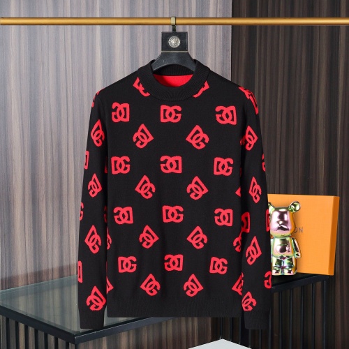 Replica Dolce &amp; Gabbana D&amp;G Sweaters Long Sleeved For Men #1259666, $45.00 USD, [ITEM#1259666], Replica Dolce &amp; Gabbana D&amp;G Sweaters outlet from China