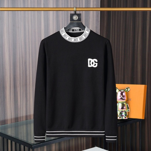 Replica Dolce &amp; Gabbana D&amp;G Sweaters Long Sleeved For Men #1259667, $45.00 USD, [ITEM#1259667], Replica Dolce &amp; Gabbana D&amp;G Sweaters outlet from China