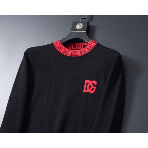 Replica Dolce & Gabbana D&G Sweaters Long Sleeved For Men #1259668 $45.00 USD for Wholesale