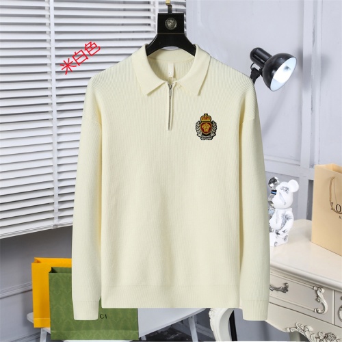 Replica Versace Sweaters Long Sleeved For Men #1259669, $52.00 USD, [ITEM#1259669], Replica Versace Sweaters outlet from China