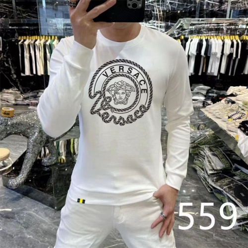 Replica Versace Hoodies Long Sleeved For Men #1259735, $48.00 USD, [ITEM#1259735], Replica Versace Hoodies outlet from China