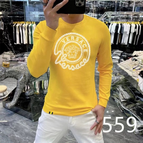 Replica Versace Hoodies Long Sleeved For Men #1259741, $48.00 USD, [ITEM#1259741], Replica Versace Hoodies outlet from China