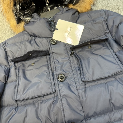 Replica Moncler Down Feather Coat Long Sleeved For Men #1259959 $235.00 USD for Wholesale