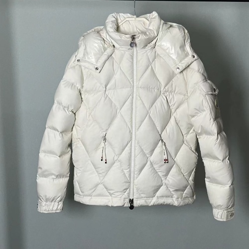 Replica Moncler Down Feather Coat Long Sleeved For Men #1259962, $192.00 USD, [ITEM#1259962], Replica Moncler Down Feather Coat outlet from China