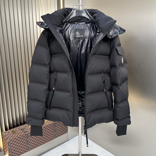 Replica Moncler Down Feather Coat Long Sleeved For Men #1260005 $235.00 USD for Wholesale