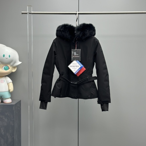 Replica Moncler Down Feather Coat Long Sleeved For Women #1260020, $247.93 USD, [ITEM#1260020], Replica Moncler Down Feather Coat outlet from China