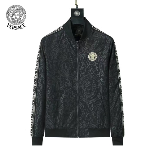 Replica Versace Jackets Long Sleeved For Men #1260072, $52.00 USD, [ITEM#1260072], Replica Versace Jackets outlet from China