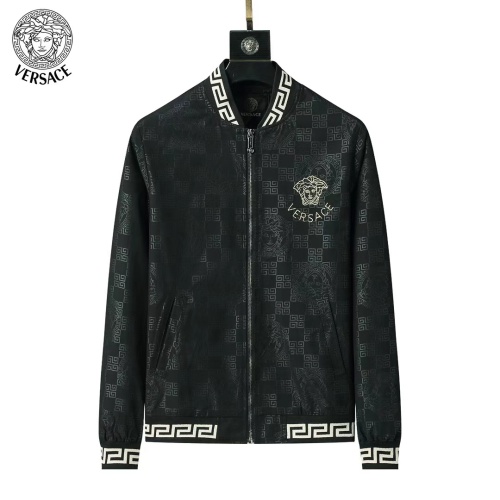 Replica Versace Jackets Long Sleeved For Men #1260079, $52.00 USD, [ITEM#1260079], Replica Versace Jackets outlet from China