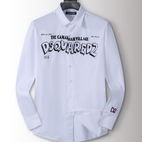 Replica Dsquared Shirts Long Sleeved For Men #1260161, $48.00 USD, [ITEM#1260161], Replica Dsquared Shirts outlet from China