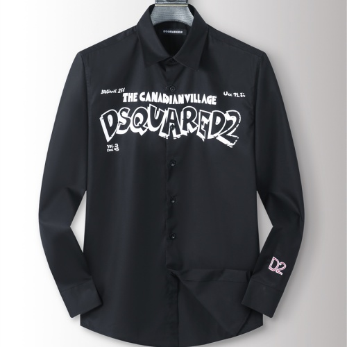 Replica Dsquared Shirts Long Sleeved For Men #1260162, $48.00 USD, [ITEM#1260162], Replica Dsquared Shirts outlet from China