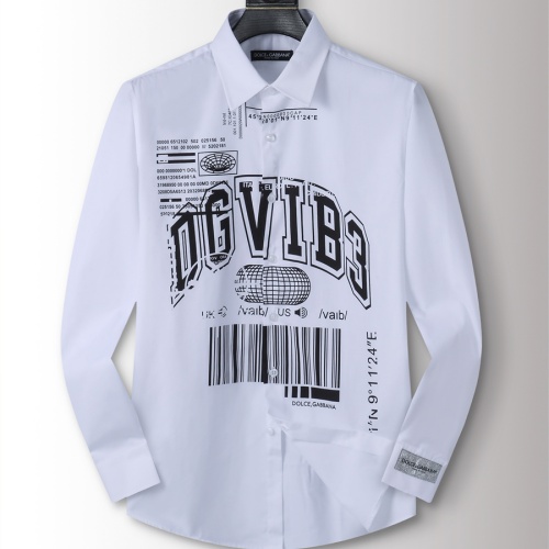 Replica Dolce &amp; Gabbana D&amp;G Shirts Long Sleeved For Men #1260166, $48.00 USD, [ITEM#1260166], Replica Dolce &amp; Gabbana D&amp;G Shirts outlet from China