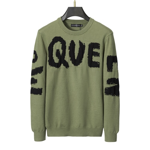 Replica Alexander McQueen Sweater Long Sleeved For Men #1260251, $38.00 USD, [ITEM#1260251], Replica Alexander McQueen Sweater outlet from China