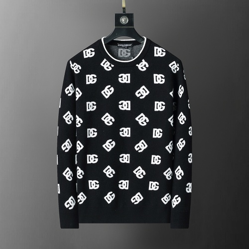 Replica Dolce &amp; Gabbana D&amp;G Sweaters Long Sleeved For Men #1260288, $38.00 USD, [ITEM#1260288], Replica Dolce &amp; Gabbana D&amp;G Sweaters outlet from China