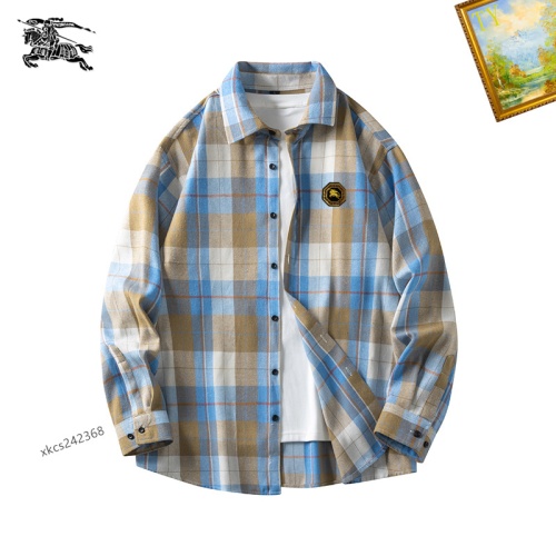 Replica Burberry Shirts Long Sleeved For Men #1260313, $40.00 USD, [ITEM#1260313], Replica Burberry Shirts outlet from China