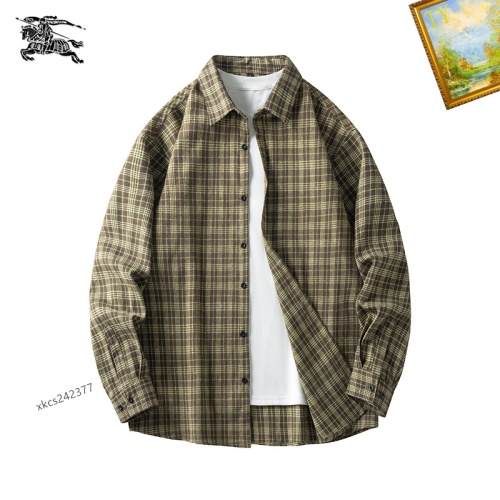 Replica Burberry Shirts Long Sleeved For Men #1260328, $40.00 USD, [ITEM#1260328], Replica Burberry Shirts outlet from China