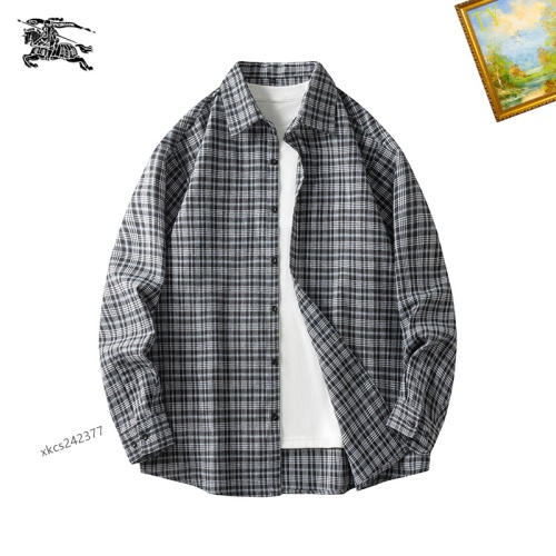 Replica Burberry Shirts Long Sleeved For Men #1260329, $40.00 USD, [ITEM#1260329], Replica Burberry Shirts outlet from China